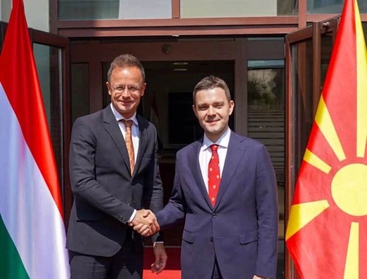 Strategic cooperation agreement signed with Hungary during Szijjarto's Skopje visit