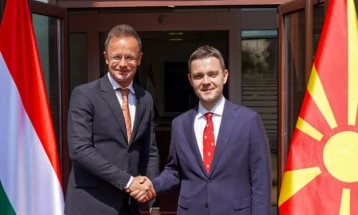 Strategic cooperation agreement signed with Hungary during Szijjarto's Skopje visit