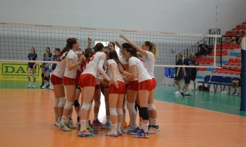 Пораз на македонските одбојкарки од Турција на кадетското Балканско првенство