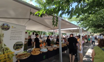 „Од нива до трпеза – сè од нашата општина“, промоција на македонски производи во Скопје