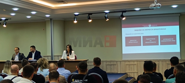 Презентација на мерките и услугите од Оперативниот план за вработување во Неготино и Велес