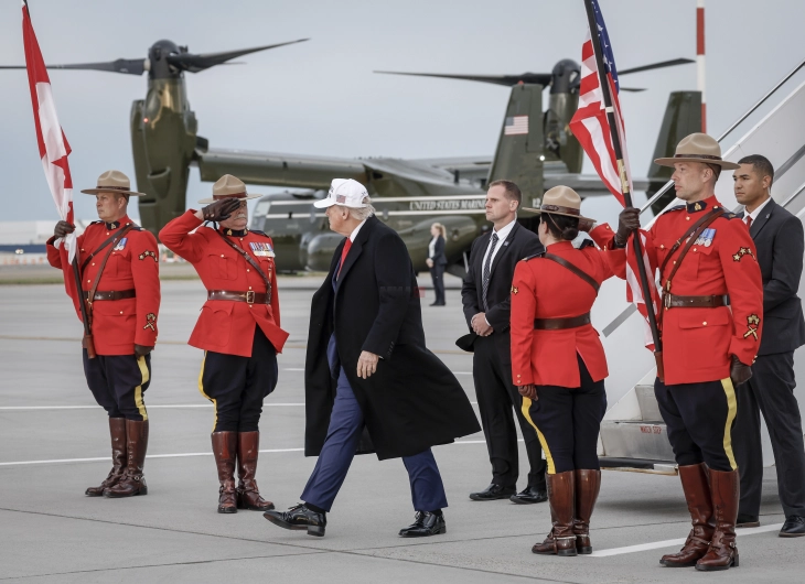 Трамп пристигна на Самитот на Г7 во Канада