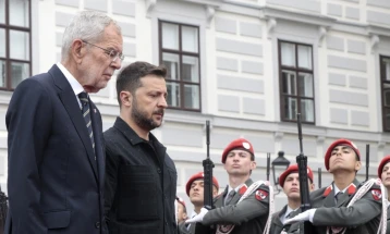 Zelenski në Vjenë u takua me Belenin dhe Shtokerin