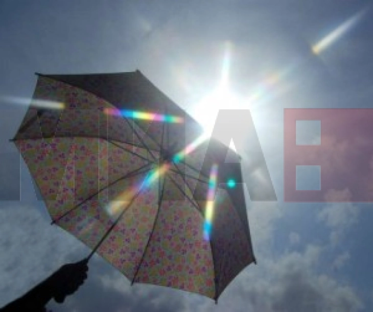 Moti sot me diell dhe i ngrohtë, pasdite me shi të rrëmbyeshëm dhe bubullima