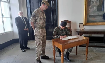 Lafchiski visits Royal Military Academy Sandhurst
