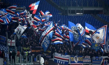 Поради труење со храна одложен натпреварот Салернитана - Сампдорија