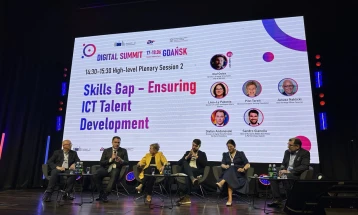 Andonovski at Gdańsk Digital Summit: Digital skills a key asset for small countries