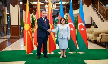Gashi meets Azerbaijani Parliament Speaker Gafarova
