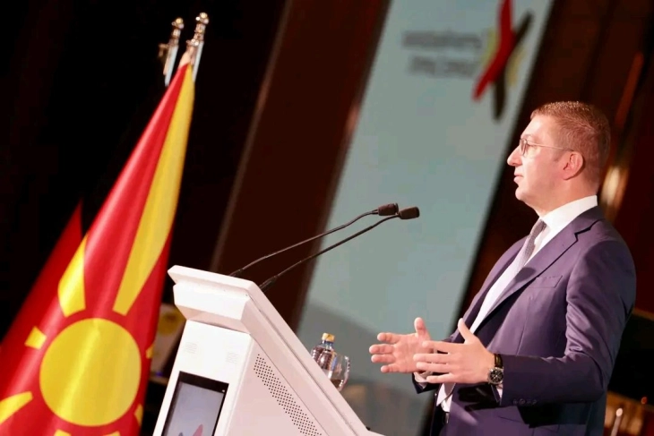 Mickoski: VMRO-DPMNE is continuation of the historical VMRO, its legitimate and ideological successor