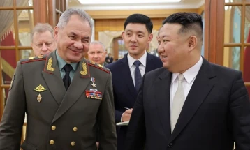 Ким Џонг-ун се сретна со Шојгу во Пјонгјанг