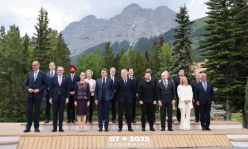 G7 and guests wrap up meeting without Trump as conflicts top agenda