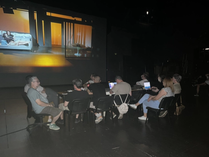 Интердисциплинарна работилница во МНТ за напреден сценски и аудиовизуелен дизајн