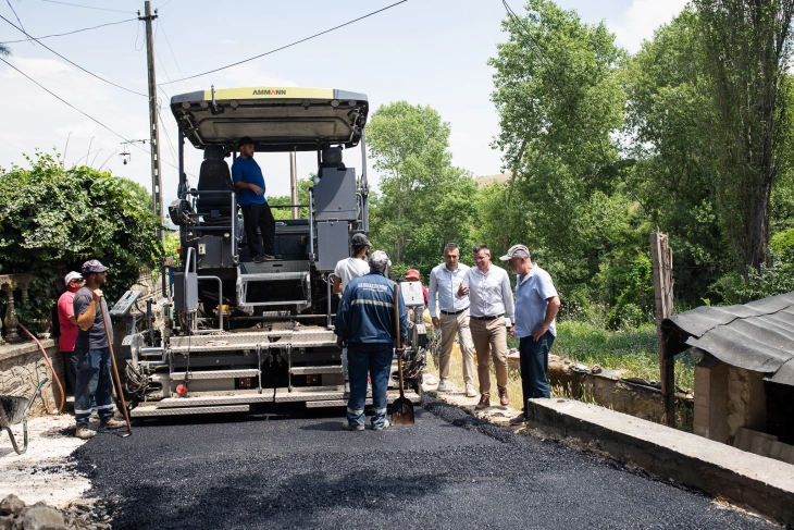 Општина Битола го асфалтира патот од Крклино до манастирот Св. Илија