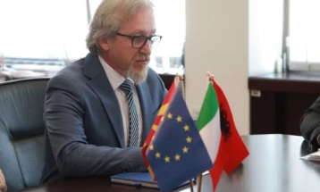 Minister Limani meets Italian Ambassador Palminteri, focus on social services, vulnerable groups, youth policies