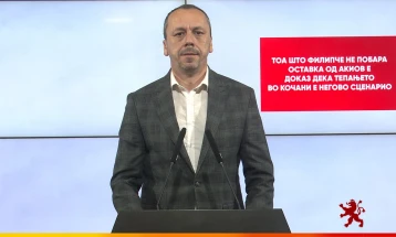 Петрушевски: Тоа што Филипче не побара оставка од Акиов е доказ дека тепањето во Кочани е негово сценарио