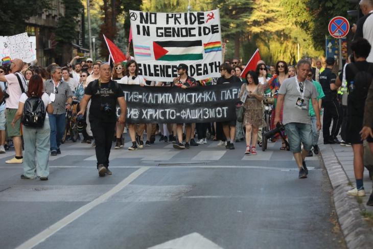 Во Скопје се одржа шестата Парада на гордоста