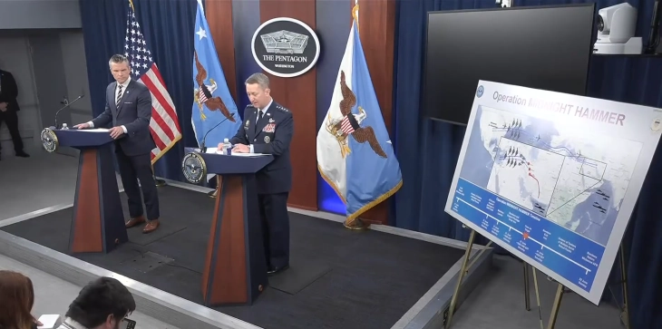 Pentagon: US strikes on Iranian nuclear sites 'overwhelming success'