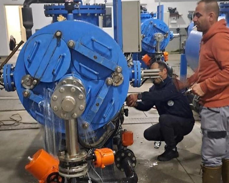 ЈКП Шар - Тетово ја заврши реконструкцијата на филтер станица, ќе има поголем капацитет за прочистување на речната вода