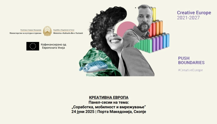 Панел-сесии на тема: „Креативна Европа – Соработка, мобилност и вмрежување“