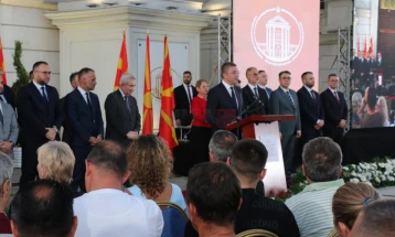 Një person i vetëm mund të bëjë ndryshim, por ne të gjithë mund të bëjmë histori, tha kryeministri Mickoski