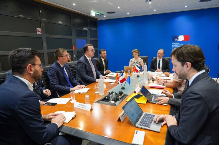 Nikoloski: Opening opportunities for cooperation with French companies and investments in Macedonia