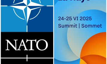 Macedonian delegation, led by President Siljanovska-Davkova, attends NATO Summit in the Hague