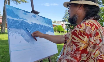 Десетто јубилејно издание на Меѓународниот ликовен симпозиум во Струга