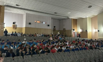 Ministrja Janevska në hapjen e Olimpiadës së 29-të Ballkanike të Matematikës për të Rinj në Strugë