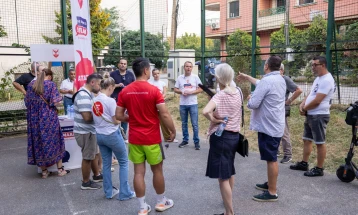 Герасимовски: Почнуваме да ги спроведуваме предлозите што ги бараат центарци од маалските средби
