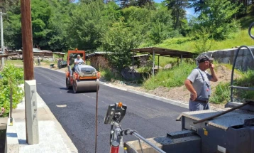 Во Берово реконструирана улицата „Енгелсова“