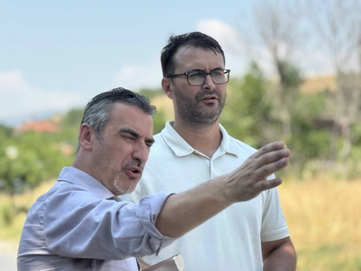 Стојковски и Топаловски извршија теренски увид на сообраќајната безбедност во општина Ѓорче Петров