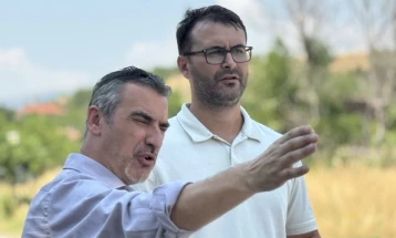 Стојковски и Топаловски извршија теренски увид на сообраќајната безбедност во општина Ѓорче Петров