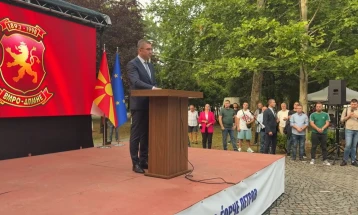 Mickoski on Gjorche Petrov: He was a statesman before there was a state