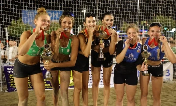 Турција и Романија победници на Балканијадата во одбојка на песок во Тетово