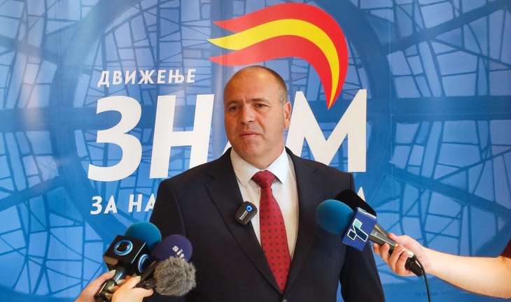 Dimitrievski: Deri në mesin e korrikut ZNAM do të zbardh emrat e kandidatëve për kryetar komune, mbështetje për kandidatët e VMRO-DPMNE-së aty ku nuk do të kemi kandidatin tonë