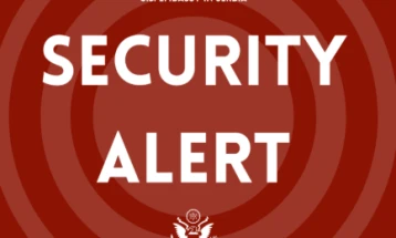 Американската амбасада ги предупреди своите државјани да избегнуваат подрачја во Белград