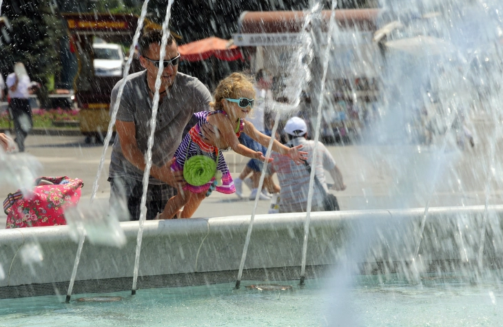 Од понеделник потопло време со постепен пораст на температурата