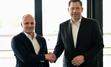 Филипче на средба со Клингбајл: Европската перспектива - единствен пат за стабилност, напредок и реформи