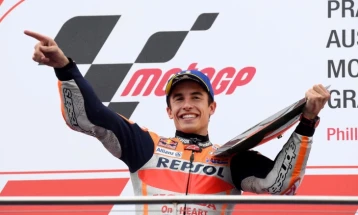 Мото ГП: Возачот на Дукати, Марк Маркез, победи на Големата награда на Холандија