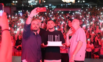 Ѓорѓиевски: Уште една одлична и една од најпосетените забави во Скопје изминатите години