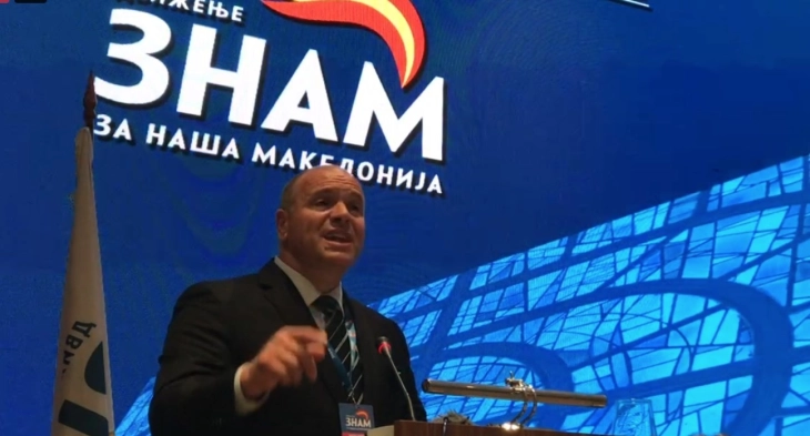 ZNAM Movement re-elects Dimitrievski as leader