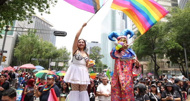 На Парадата на гордоста во Мексико Сити присуствуваа 800.000 луѓе