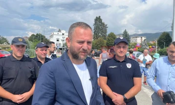 Toshkovski në promovimin e fushatës parandaluese verore 