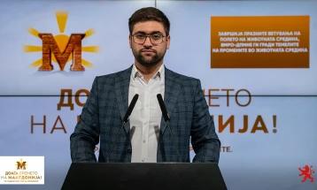 Манасиевски: Завршија празните ветувања на полето на животната средина, ВМРО-ДПМНЕ ги гради темелите на промените во животната средина