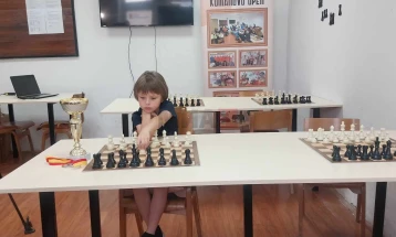 Осумгодишниот Јован Јовановски од Куманово без ниту еден пораз на последните шаховски турнири