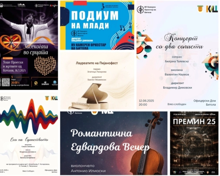 НУ Камерен оркестар на Битола успешно го заврши првиот дел од годината