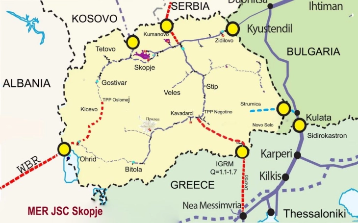 Bozhinovska: Macedonia building new energy map on Balkans