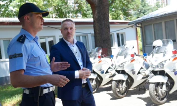 Јанев:Полицијата е првата линија на одбрана на сообраќајната култура