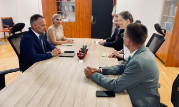 Средба на вицепремиерот Фетаи со делегацијата на Европската служба за надворешни работи