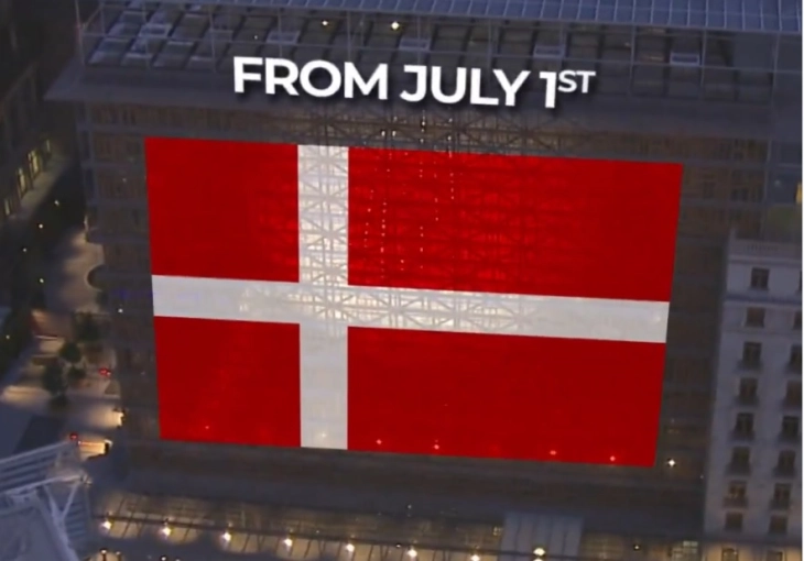 Кошта и Фон дер Лајен го поздравија стартот на Данското претседавање со ЕУ 